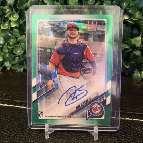 Ryan Jeffers #RA-RJ Baseball Cards 2021 Topps Chrome Rookie Autographs