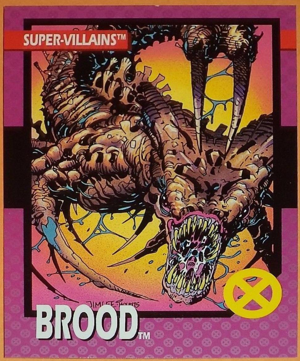 Brood #56 Marvel 1992 X-Men Series 1