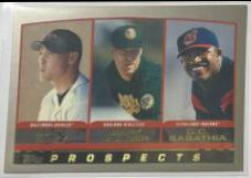 C. C. Sabathia, M. Mulder, M. Riley #446 Baseball Cards 2000 Topps