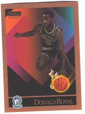 Donald Royal #174 Basketball Cards 1990 Skybox