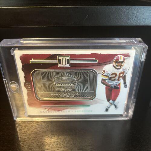 Darrell Green #8 Football Cards 2023 Panini Impeccable Silver Hall of Fame