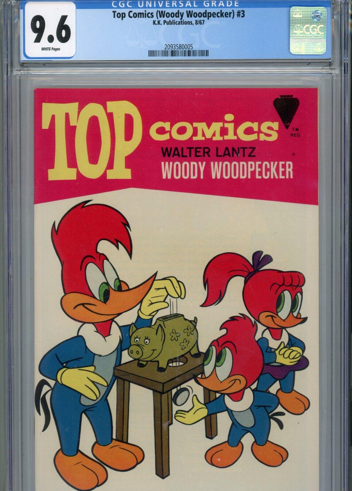 Top Comics Woody Woodpecker #3 (1967) Comic Books Top Comics Woody Woodpecker