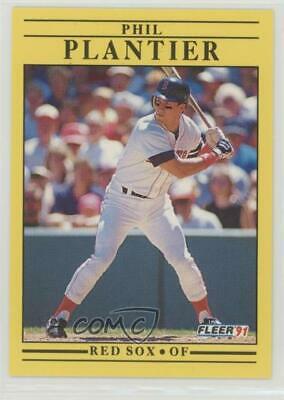 Phil Plantier #107 Baseball Cards 1991 Fleer