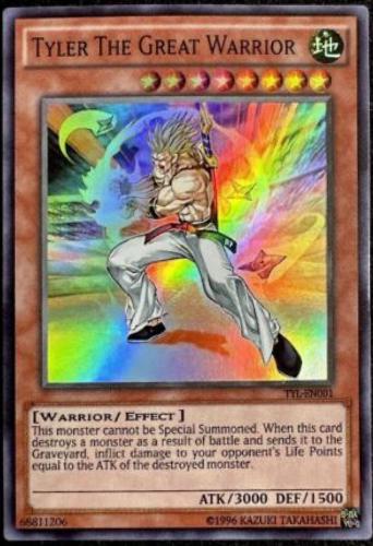 Tyler the Great Warrior TYL-EN001 YuGiOh Make-A-Wish Foundation