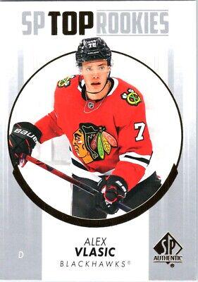 Alex Vlasic #TR-34 Hockey Cards 2022 SP Authentic Top Rookies