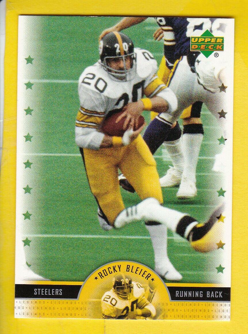 Rocky Bleier #4 Football Cards 2005 Upper Deck Legends