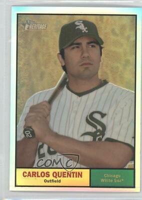 Carlos Quentin #C124 Baseball Cards 2010 Topps Heritage Chrome