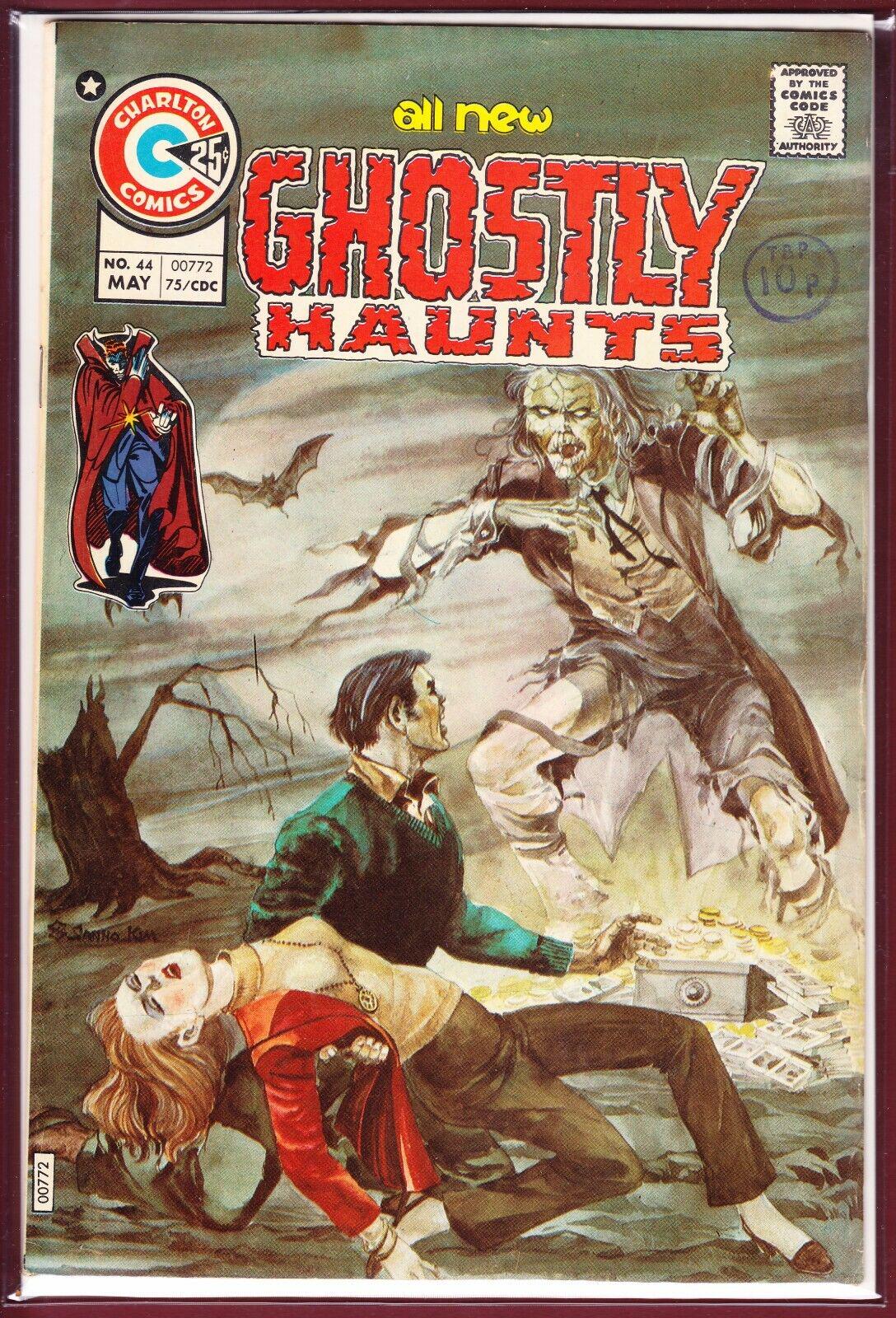 Ghostly Haunts #44 (1975) Comic Books Ghostly Haunts