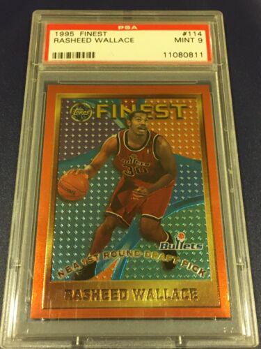 Rasheed Wallace #114 Basketball Cards 1995 Finest