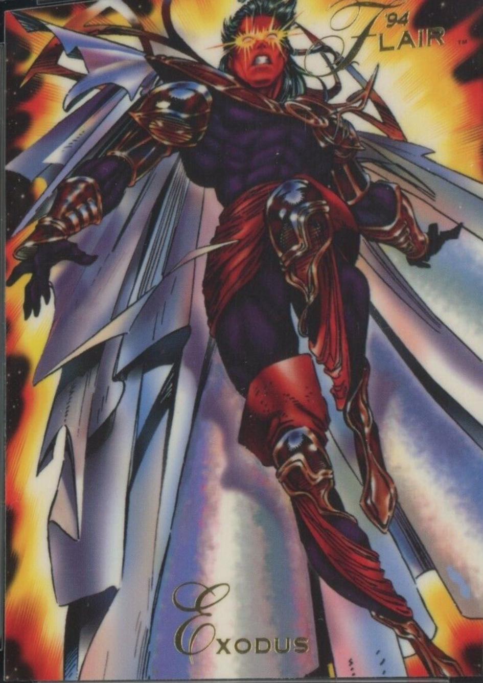Exodus #123 Marvel 1994 Flair