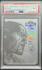 Bishop #3 Marvel 2021 X-Men Metal Universe Platinum Portraits Prices