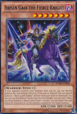 Arisen Gaia the Fierce Knight BOSH-EN098 YuGiOh Breakers of Shadow