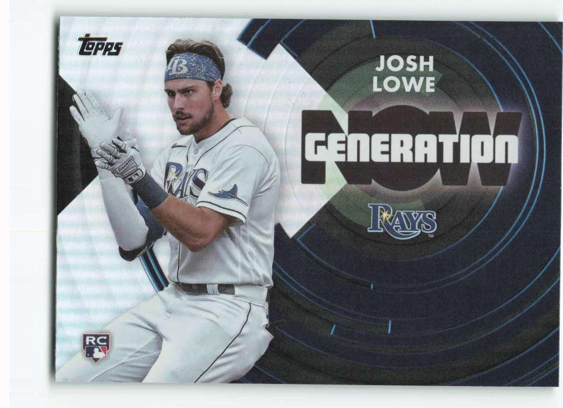 Josh Lowe #GN-85 Baseball Cards 2022 Topps Update Generation Now