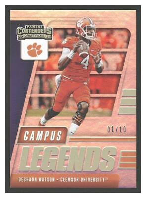 Deshaun Watson #1 Football Cards 2021 Panini Contenders Draft Picks Campus Legends