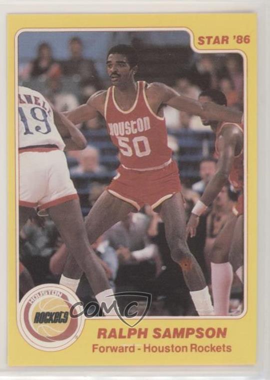 Ralph Sampson #24 Basketball Cards 1985 Star
