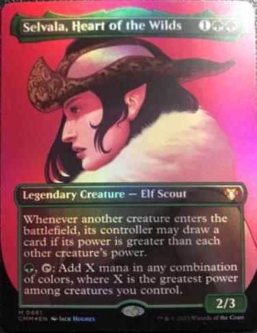 Selvala, Heart of the Wilds #681 Magic Commander Masters