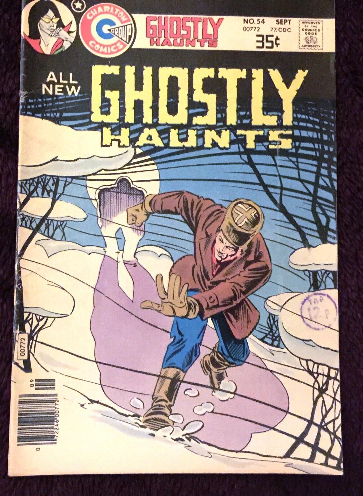 Ghostly Haunts #54 (1977) Comic Books Ghostly Haunts