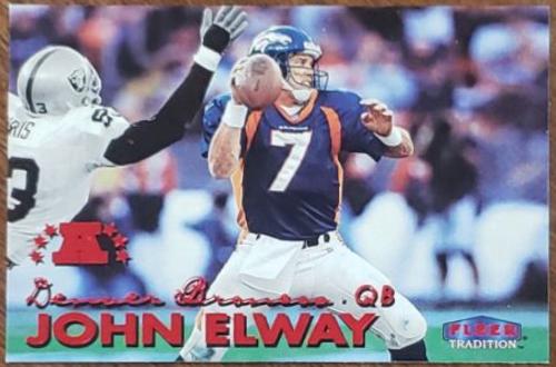 John Elway #8 Football Cards 1999 Fleer Tradition