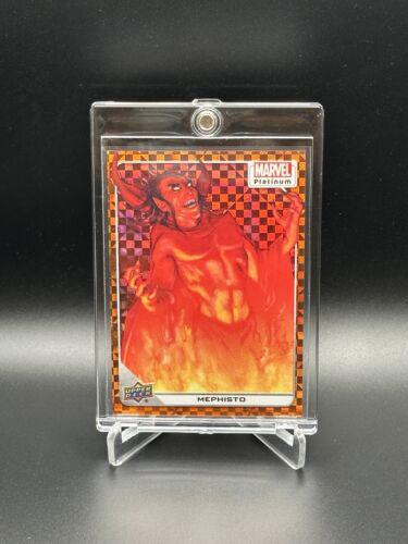 2024 Mephisto [Orange Checkers] #44