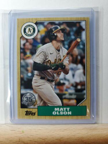 Matt Olson 2012 Topps First Bowman Rookie Card #BDPP20 - Near Mint/Mint Condition In Top Loader