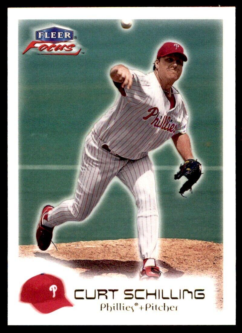 Curt Schilling #34 Baseball Cards 2000 Fleer Focus