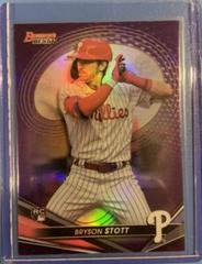 Bryson Stott [Purple] #2 Baseball Cards 2022 Bowman's Best Prices