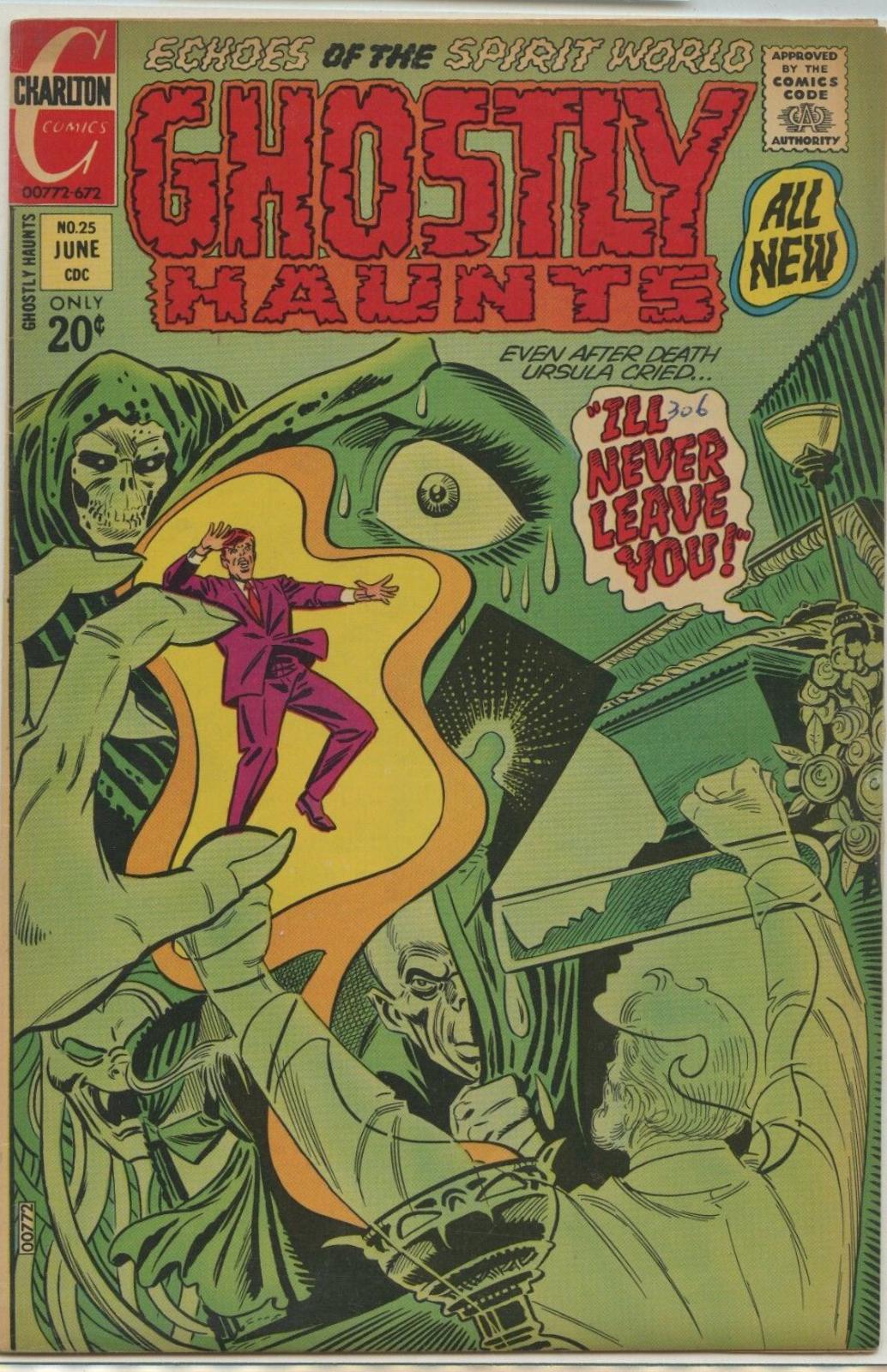 Ghostly Haunts #25 (1972) Comic Books Ghostly Haunts