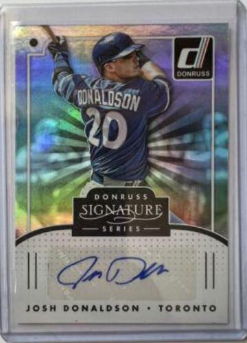 Josh Donaldson #SGS-JD 2016 Panini Donruss Signature Series Baseball