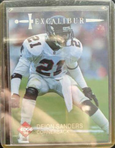 Deion Sanders #2 Football Cards 1994 Collector's Edge Excalibur