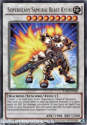 Superheavy Samurai Beast Kyubi BOSH-EN048 YuGiOh Breakers of Shadow