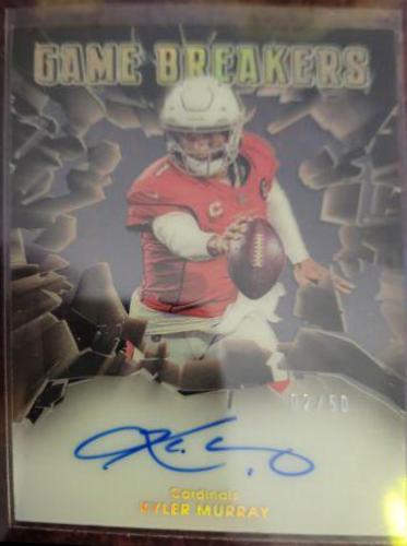 Kyler Murray #GBR-KMU Football Cards 2022 Panini Certified Game Breakers Autographs