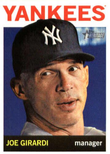 Joe Girardi #21 Baseball Cards 2013 Topps Heritage
