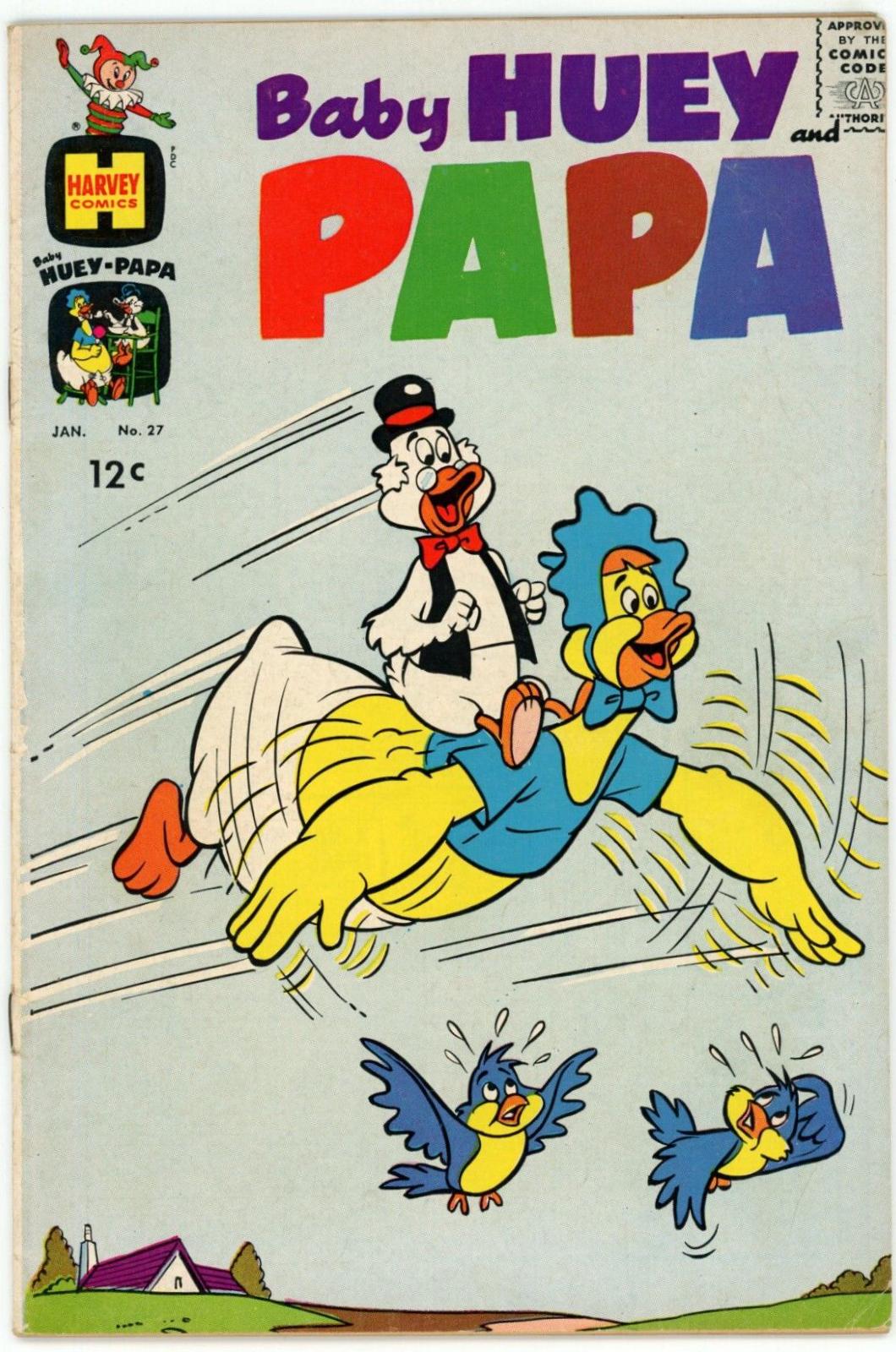 Baby Huey and Papa #27 (1967) Comic Books Baby Huey and Papa
