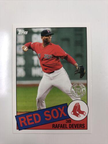 Rafael Devers #85-17 Baseball Cards 2020 Topps 1985 35th Anniversary