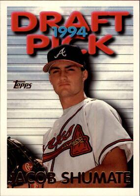 Jacob Shumate #6 Baseball Cards 1995 Topps