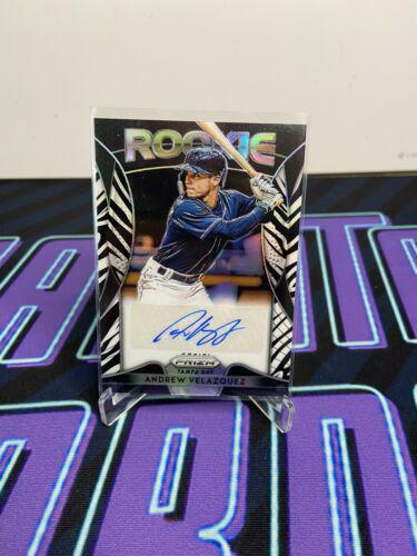 Andrew Velazquez #RA-AV Baseball Cards 2019 Panini Prizm Rookie Autographs