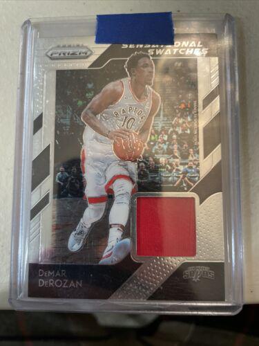 DeMar DeRozan #22 Basketball Cards 2018 Panini Prizm Sensational Swatches