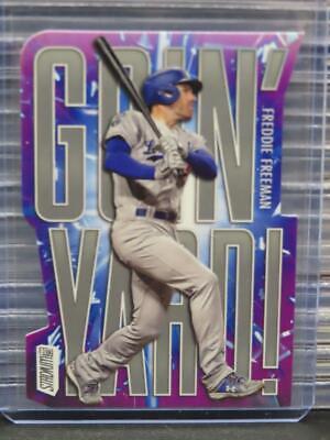 Freddie Freeman #GY-10 Baseball Cards 2023 Stadium Club Goin' Yard