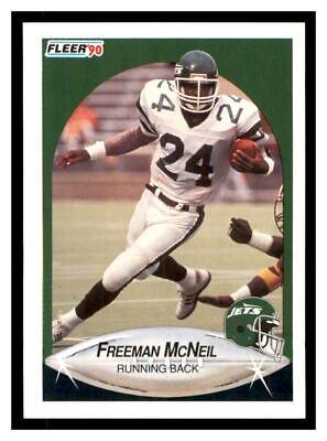 Freeman McNeil #366 Football Cards 1990 Fleer