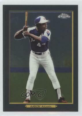 Hank Aaron #TRC-15 Baseball Cards 2020 Topps Turkey Red Chrome