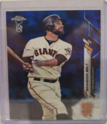 Brandon Belt #147 Baseball Cards 2020 Topps Chrome