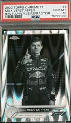Max Verstappen [Black & White RayWave] #196 Racing Cards 2022 Topps Chrome Formula 1 Prices