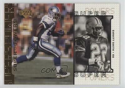 Emmitt Smith #S22 Football Cards 1998 Upper Deck Super Powers