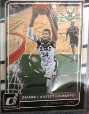 Giannis Antetokounmpo #176 Basketball Cards 2015 Panini Donruss