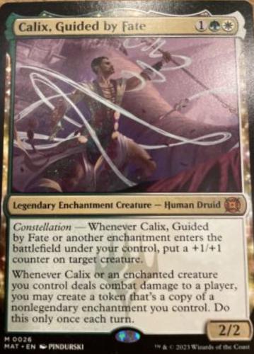 Calix, Guided by Fate #26 Magic March of the Machine: The Aftermath