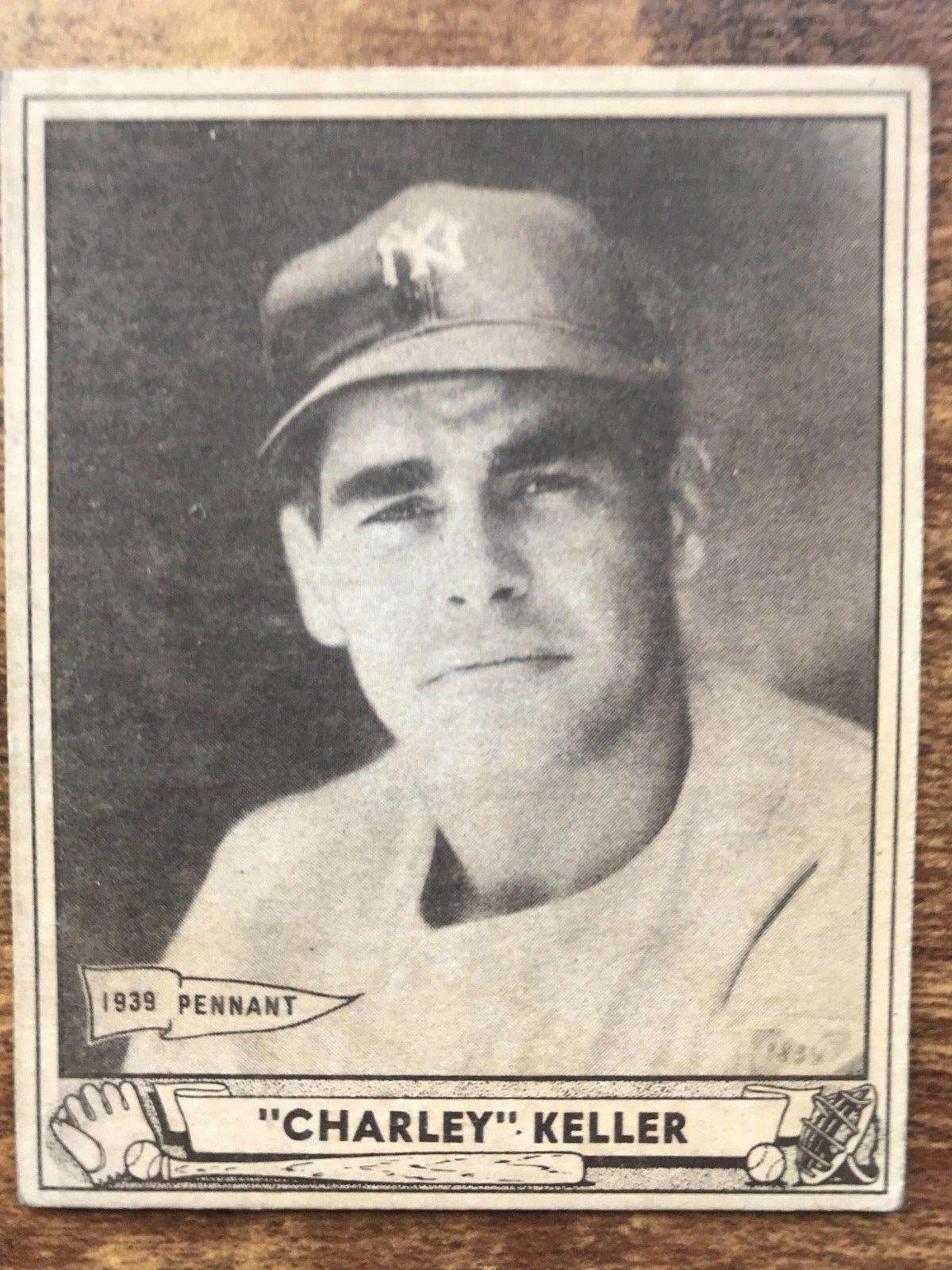 Charley Keller #9 Baseball Cards 1940 Play Ball