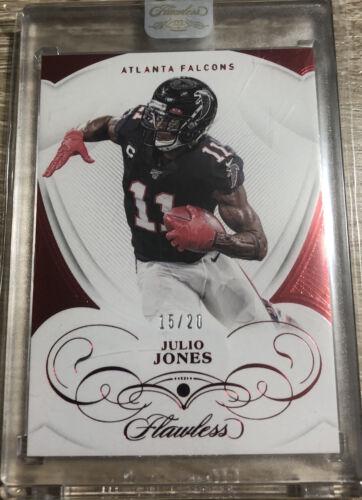 Julio Jones #5 Football Cards 2019 Panini Flawless
