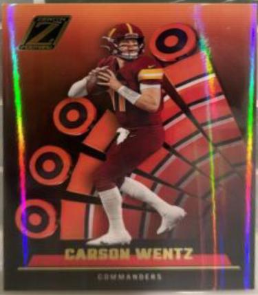 Carson Wentz #23 Football Cards 2022 Panini Zenith