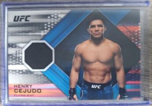 Henry Cejudo #KR-HC Ufc Cards 2019 Topps UFC Knockout Relics