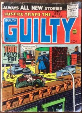Justice Traps the Guilty #75 (1955) Comic Books Justice Traps the Guilty